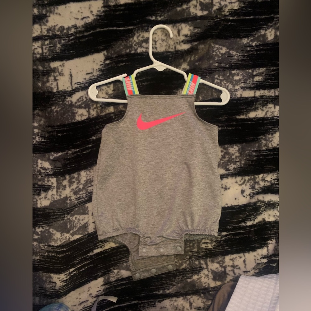 Nike baby dri fit swim suit